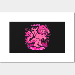 Pink Chimera bby Posters and Art